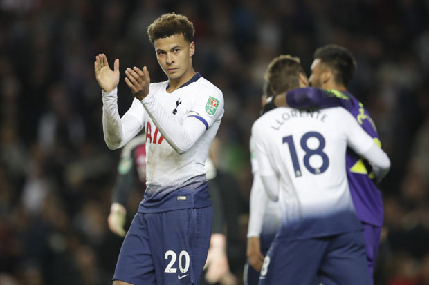 ТОТЕНХЕМ ОСЛАБЉЕН: Деле Али тек у новембру