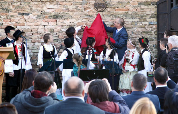 Плакета тврђави Бач