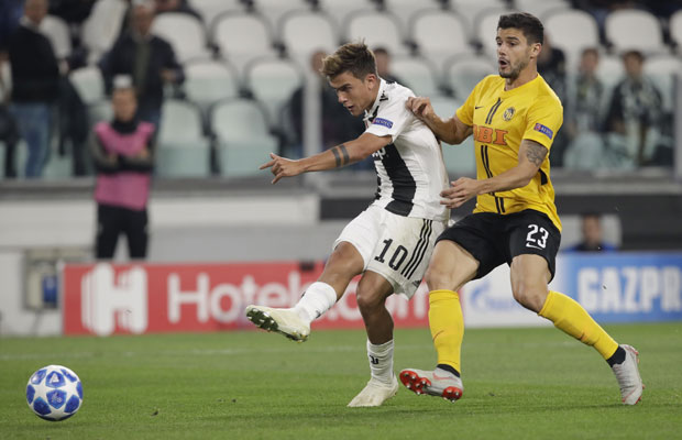 ЛИГА ШАМПИОНА: Хет трик Дибале за победу Јувентуса, Сити славио голом у финишу меча против Хофенхајма