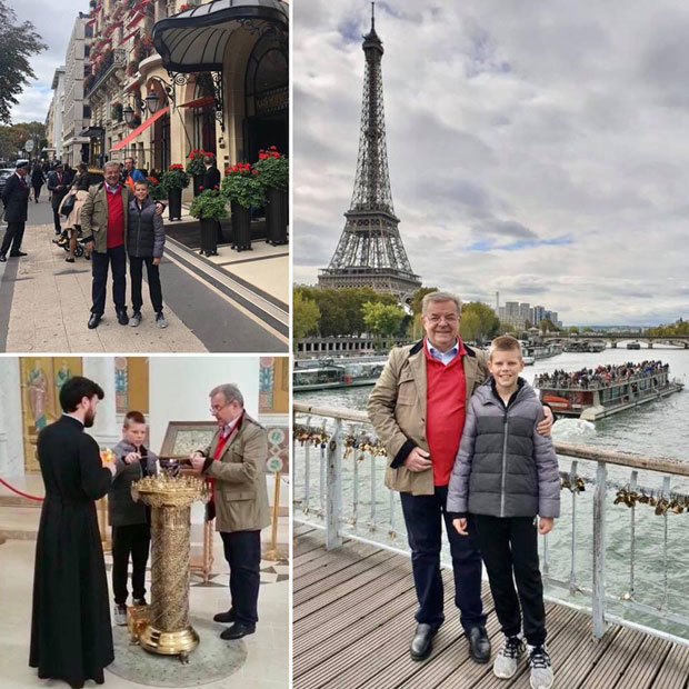 Шпијунка: Драгомир Карић са унуком у Паризу