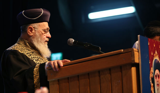 Главни сефардски рабин у говору у Астани оптужио друге верске лидере да толеришу тероризам