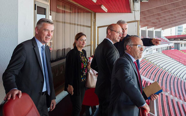 Мондолони посетио Звезду пред гостовање ПСЖ-а у Београду