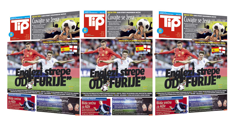 У НОВОМ БРОЈУ ТИПА: Наставак такмичења Лиге нација - Немци и Енглези имају по два тешка гостовања