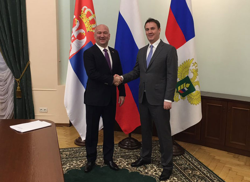 Поповић и Патрушев: Врата руског тржишта отворена за храну из Србије