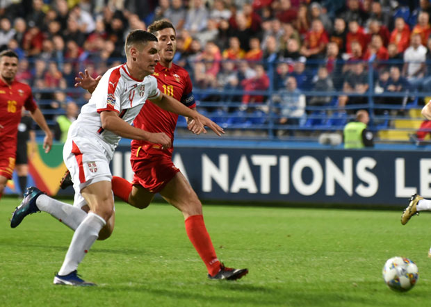 МУРИЊО ВИДЕО МИЛЕНКОВИЋА: Португалац због младог штопера Србије био у Подгорици