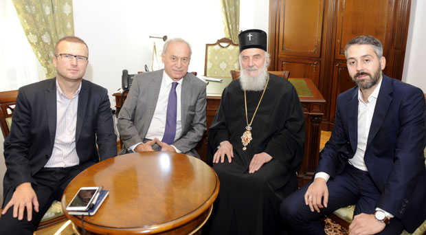 ПАТРИЈАРХ ИРИНЕЈ ПРИМИО ДЕЛАГАЦИЈУ НАШЕГ ЛИСТА: Новости су увек уз свој народ