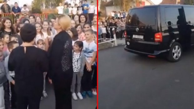 КОЛИНДА ИМАЛА КОМИЧАН НАСТУП: Ђаци се пожалили да им фали дворана, она им рекла: Имате ливаду (ВИДЕО)