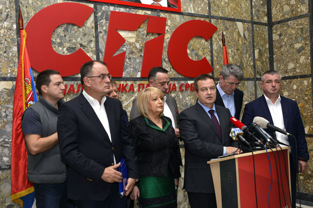 Дачић остаје на челу СПС