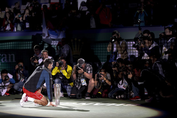 ШАМПИОНСКИ ТИМ: Погледајте како су Ђоковић и Вајда прославили титулу у Шангају (ВИДЕО)
