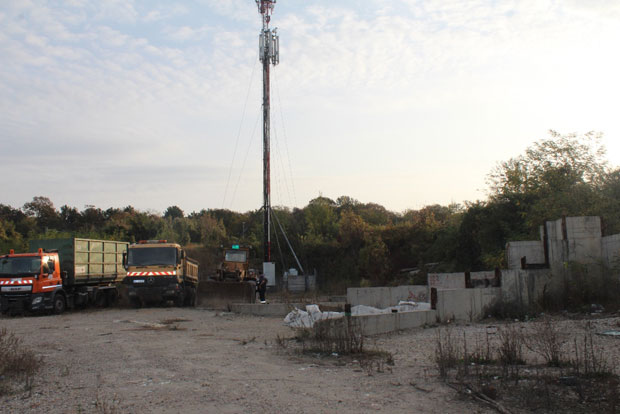 Чисто на плацу Бетоњерке