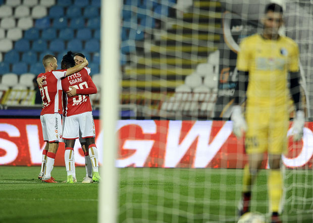 БОАЋИ СРУШИО „ГРАЂЕВИНУ“: Звезда рутински савладала Рад пред пут у Ливерпул