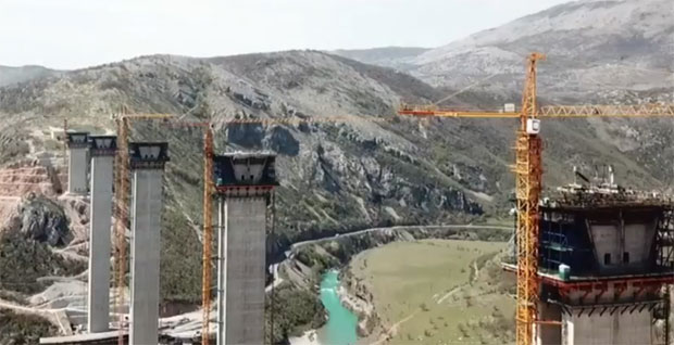 Спаја се највиши мост на простору бивше Југославије