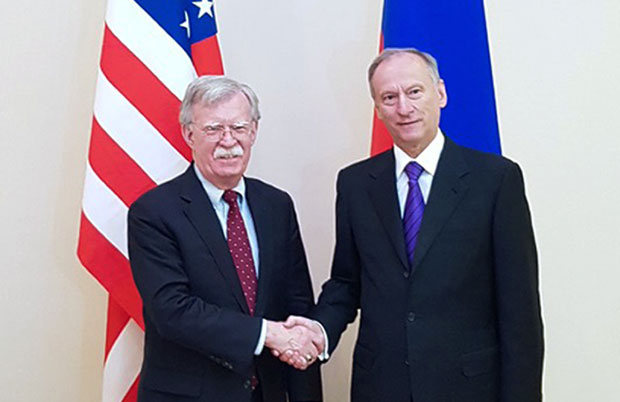 Патрушев и Болтон разговарали пет сати