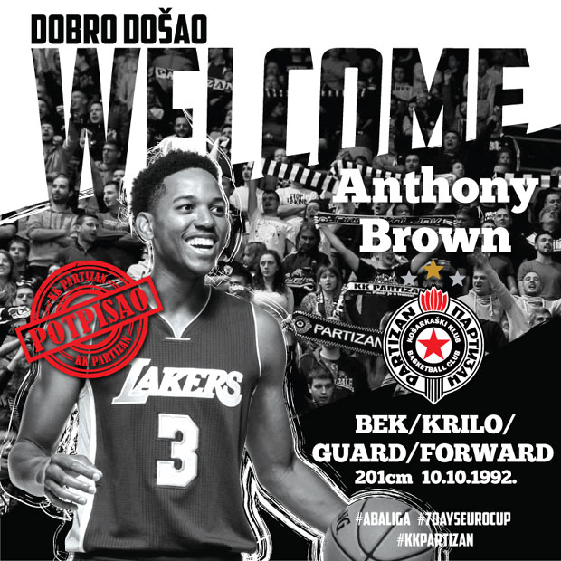 ПАРТИЗАН АНГАЖОВАО ИСКУСНО КРИЛО: Браун потписао!