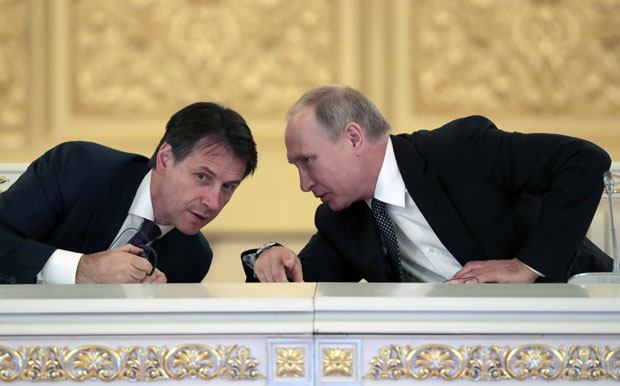 ИТАЛИЈА ПРКОСИ ЕУ: Конти против санкција Русији