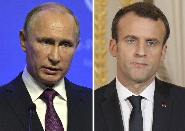 Путин и Маркон разговарали о састанку САД и Русије у Паризу