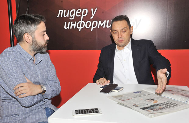 ВУЛИН ГОСТ ШТАНДА НОВОСТИ: Црна Гора брука само себе, а не Србију