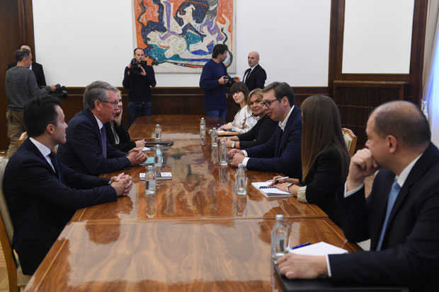 Вучић и Чепурин разговарали о билатералној сарадњи и пројектима економске сарадње
