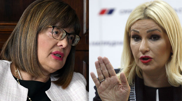 СУКОБ ПРЕДСЕДНИЦЕ СКУПШТИНЕ И МИНИСТАРКЕ: Маја и Зорана опет у клинчу