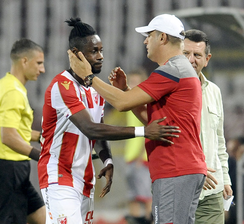 ЗВЕЗДА ДОЧЕКУЈЕ БАЧКУ; Милојевић се жалио новинарима...