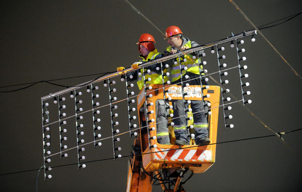 Од среде увече декоративна расвета на Косанчићевом венцу