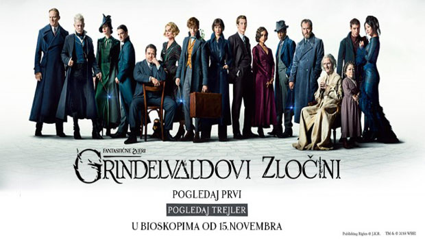 ФАНТАСТИЧНЕ ЗВЕРИ - Други део 13. новембра претпремијерно у Комбанк дворани