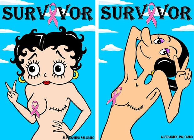 ФОТО: Уметник омиљене цртане јунаке приказао после победе рака дојке 