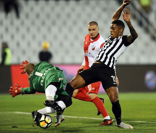 КРАЈ: Партизан - Војводина 2:0