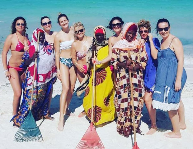 Јелена Томашевић ужива у Занзибару