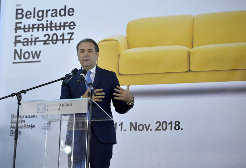 500 ИЗЛАГАЧА: Отворен 56. Сајам намештаја у Београду, 