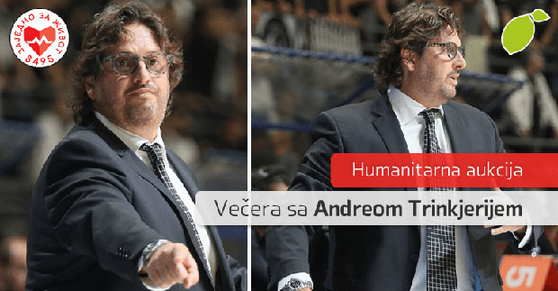 Андреа Тринкјери вас изводи на вечеру: Све за помоћ у лечењу трогодишњег Николе Павловића!