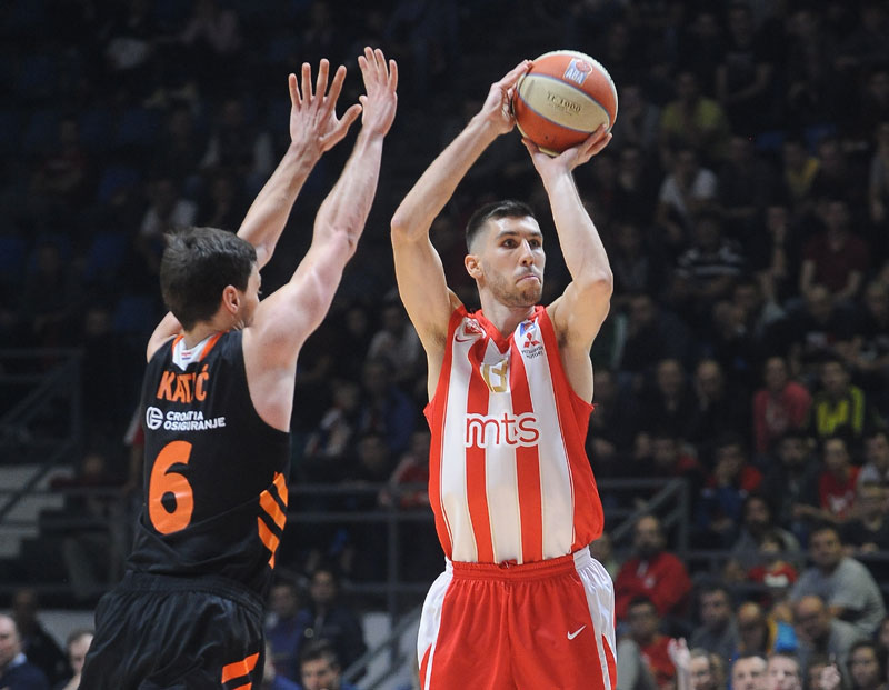 ЦРВЕНО-БЕЛИ У ЉУБЉАНИ: Звезда за наставак низа