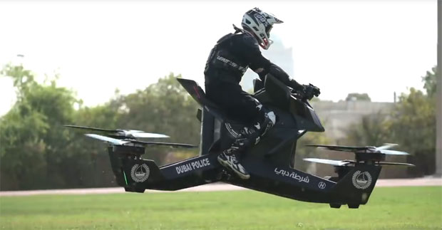 Летећи мотоцикли могли би да буду у употреби до 2020. (ВИДЕО)