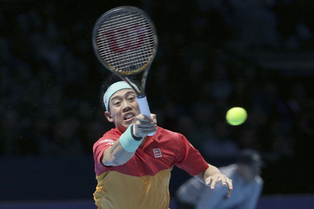 НИШИКОРИ ИЗНЕНАДИО ФЕДЕРЕРА: Тријумф Јапанца у првом колу завршног турнира