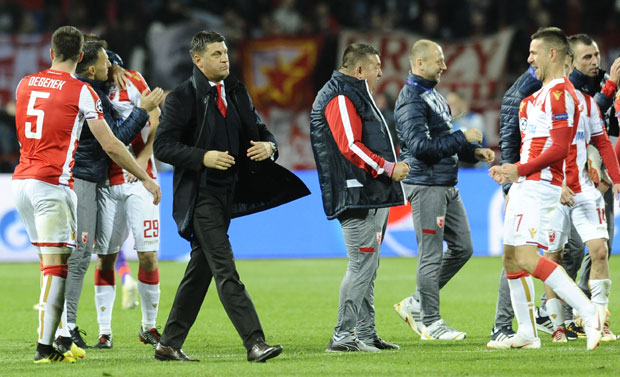 МИЛОЈЕВИЋ ИЗНАД СВИХ: Тренер Црвене звезде има рекордних 91,8 одсто успешности у фудбалској Суперлиги Србије