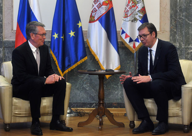 ВУЧИЋ СА ЧЕПУРИНОМ: Очекујем најплодотворнију Путинову посету до сада