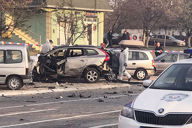 Земунско насеље Галеника: Џип дигнут у ваздух, мета супруга осумњиченог за убиство?