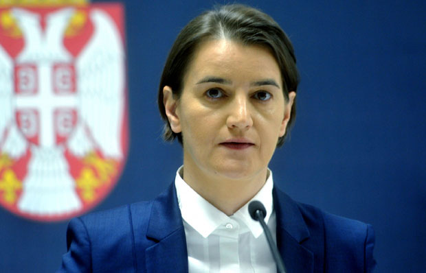 Брнабић данас у Љубљани на састанку Трилатерале