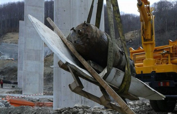 На градилишту пронађена бомба из Другог светског рата тешка тону
