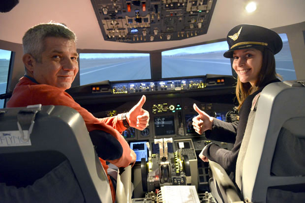 Пилот Боинга за 15 минута!