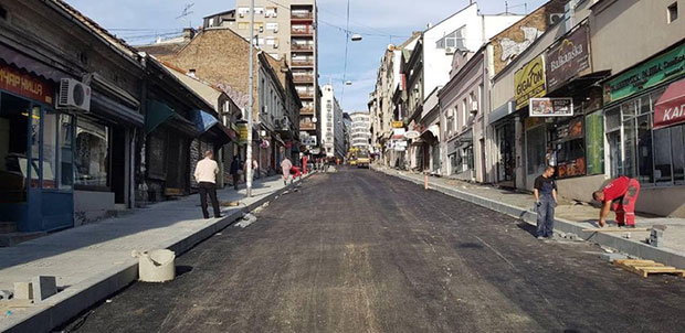 Поплочавање Балканске до 1. децембра