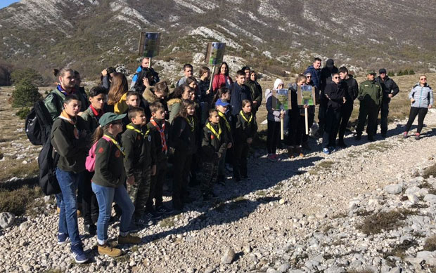 Пошумљавање Врбања на Орјену