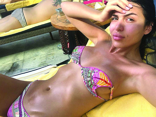 Анастасија Ражнатовић препланула у Дубаију