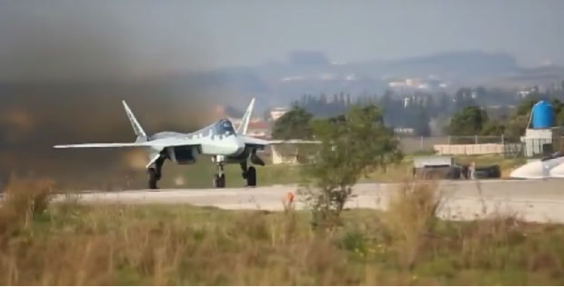 ПОГЛЕДАЈТЕ: Прва мисија у Сирији руског ловца Су-57 (ВИДЕО)