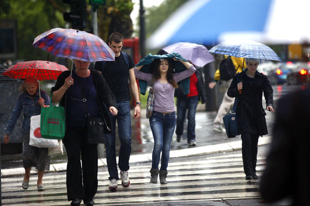 У Србији у четвртак облачно, понегде с кишом и слабим снегом