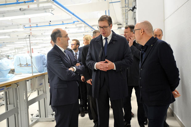 Вучић: Кула добила фабрику после 30 година, Италијани су запослили укупно 25 хиљада људи