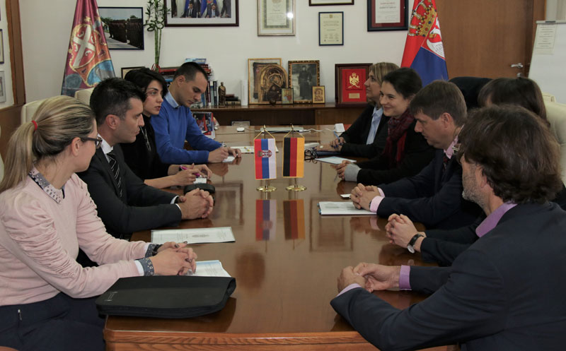 Министар Ђорђевић са представницима Немачке развојне банке КфВ