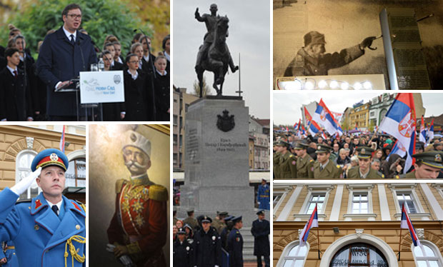 ВЕК ОД ПРИСАЈЕДИЊЕЊА ВОЈВОДИНЕ:  Вучић: После милиона жртава осећамо укус слободе; Додик: Жао ми је што нисмо заједно