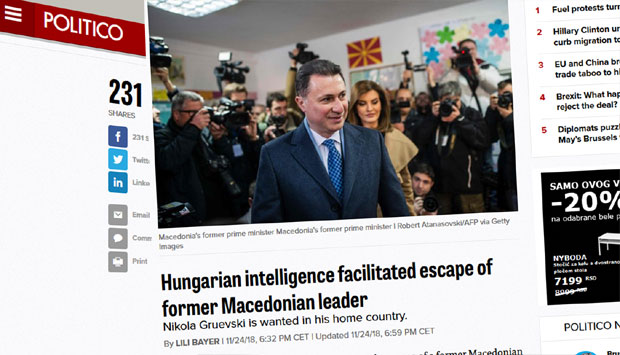 Како су пријатељи помогли бекство Николе Груевског