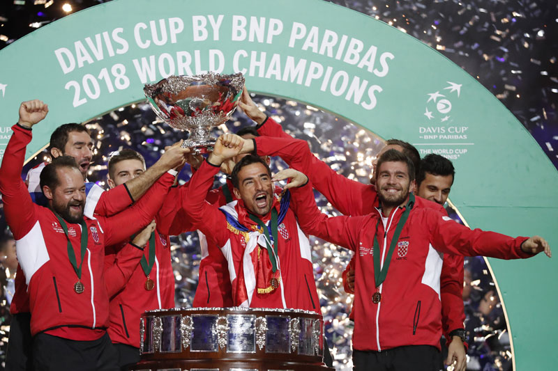 НОВИ ДЕЈВИС КУП ЈЕ ЛАЖ: Победом Хрватске окончана 118 година друга традиција борбе за “салатару”